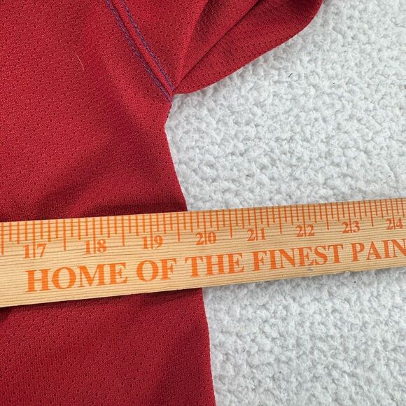 Vintage Colorado Avalanche ELKINS #19 Custom Jersey Mens Small Red Stitched READ - Picture 5 of 7